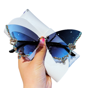 Diamond Fly - Óculos de Borboleta com Proteção UV