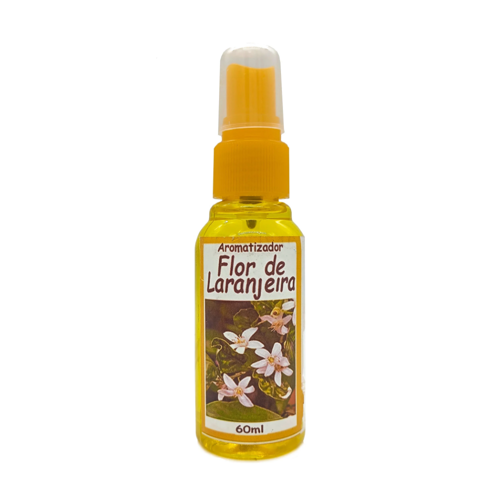 Aromatizador Spray Aromático De Ambiente Flor de Laranjeira - 60ml