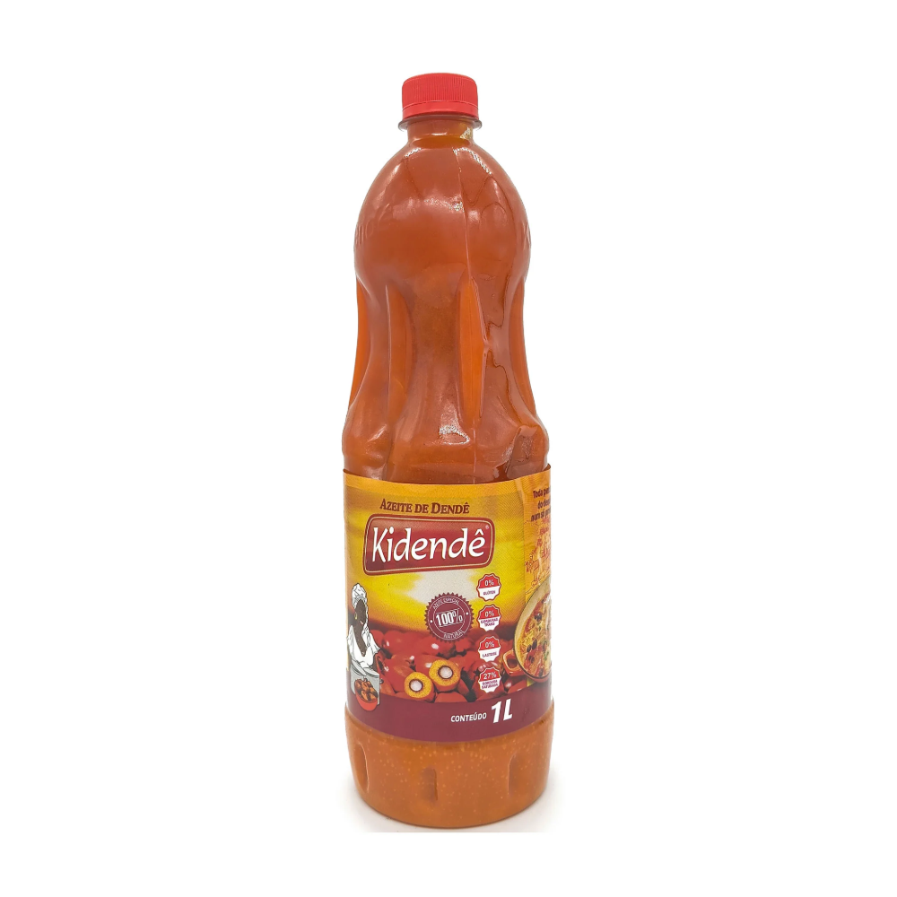 Azeite De Dendê 1L Óleo De Palma Kidendê