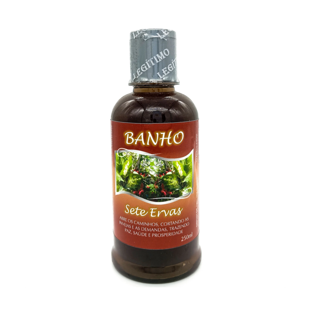 Banho Líquido 7 Ervas - 250ml
