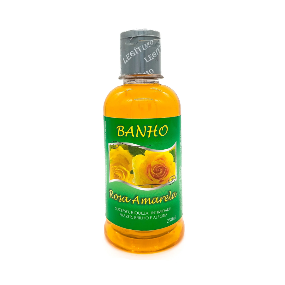 Banho Líquido Rosa Amarela - 250ml