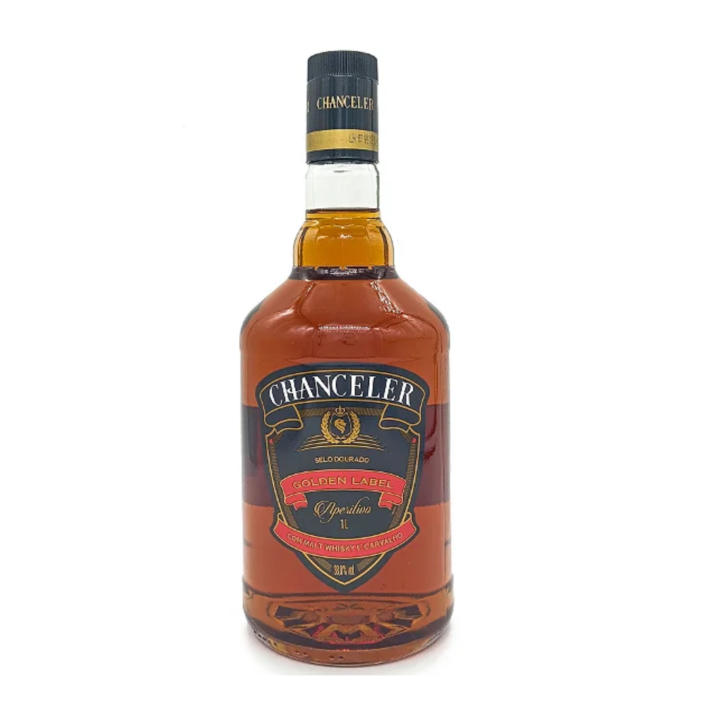 Coquetel De Malt Whisky E Carvalho Selo Dourado 1L Chanceler