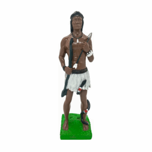Caboclo de Resina 25cm realista estátua