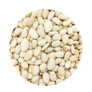 Grão De Feijão Fava Branca Graúda 500G A Granel