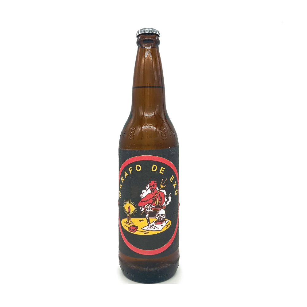Marafo De Exú Pinga Cachaça Aguardente De Cana 600ML