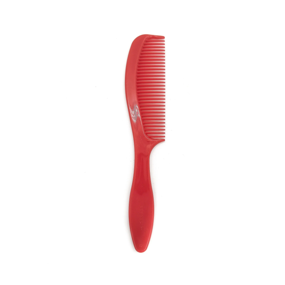 Pente Plástico Vermelho Para Oferenda Umbanda Candomblé