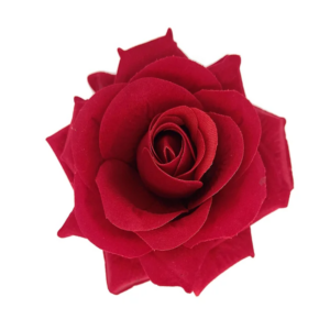 Presilha Rosa Vermelha Flor De Cabelo Para Pombagira Cigana
