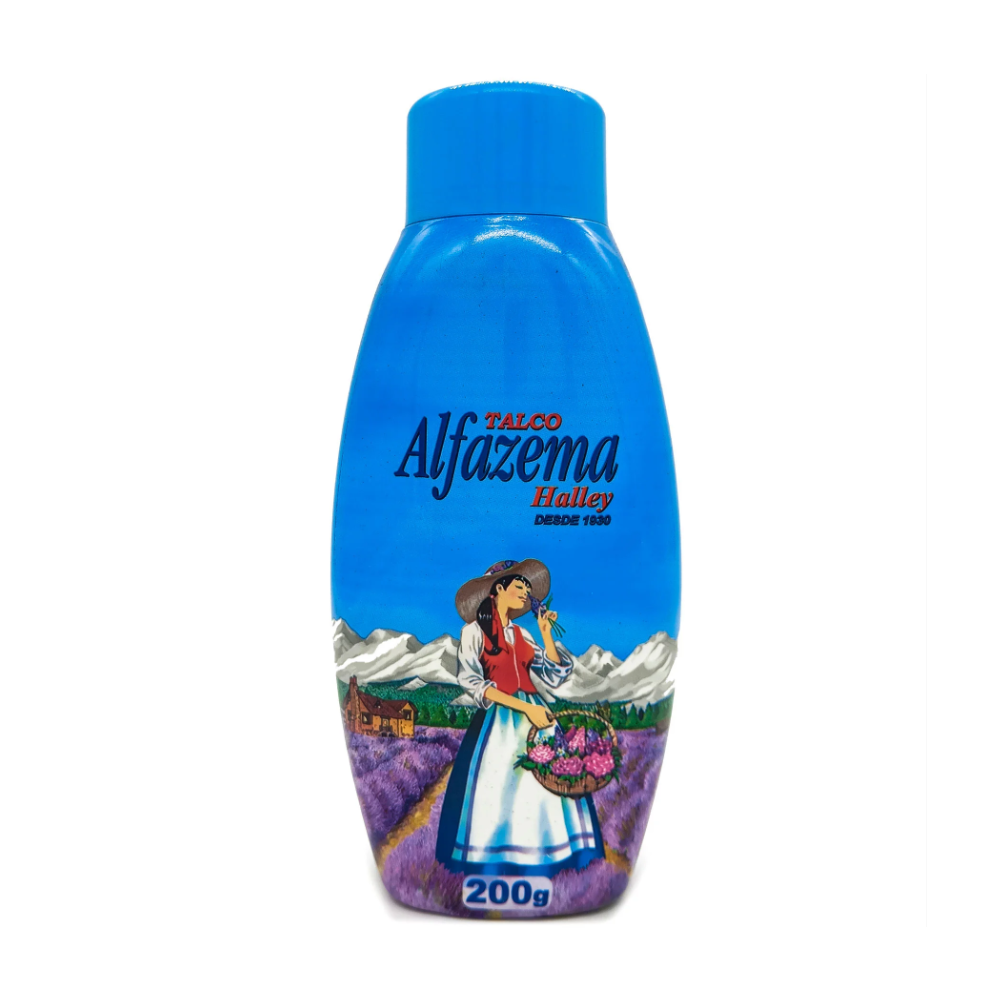 Talco Fragrancia Suave Alfazema Halley - 200G