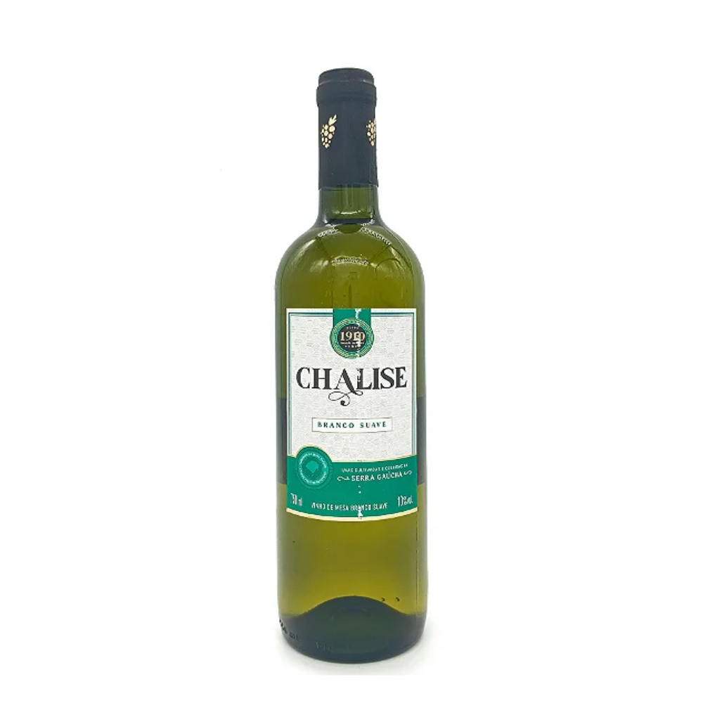 Vinho De Mesa Branco Suave Garrafa 750ML Chalise