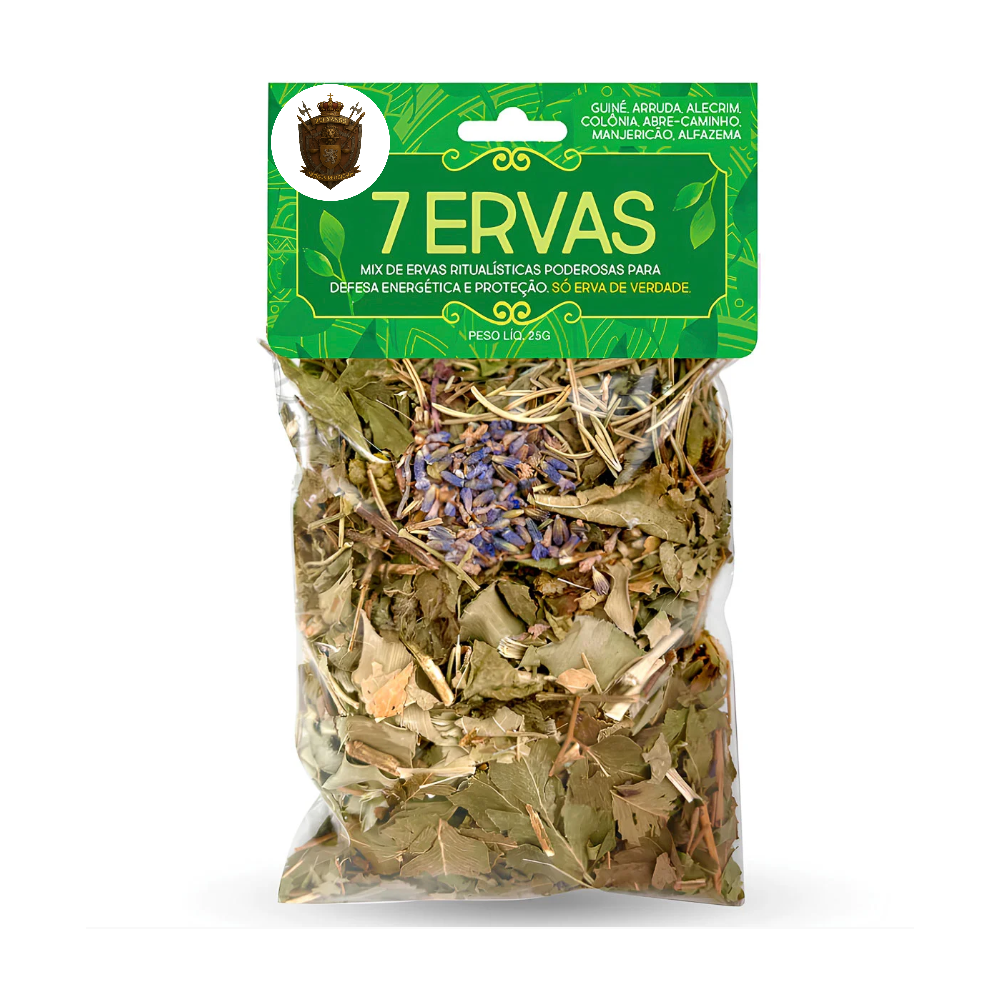 Banho Erva Seca Premium 25G 7 Ervas