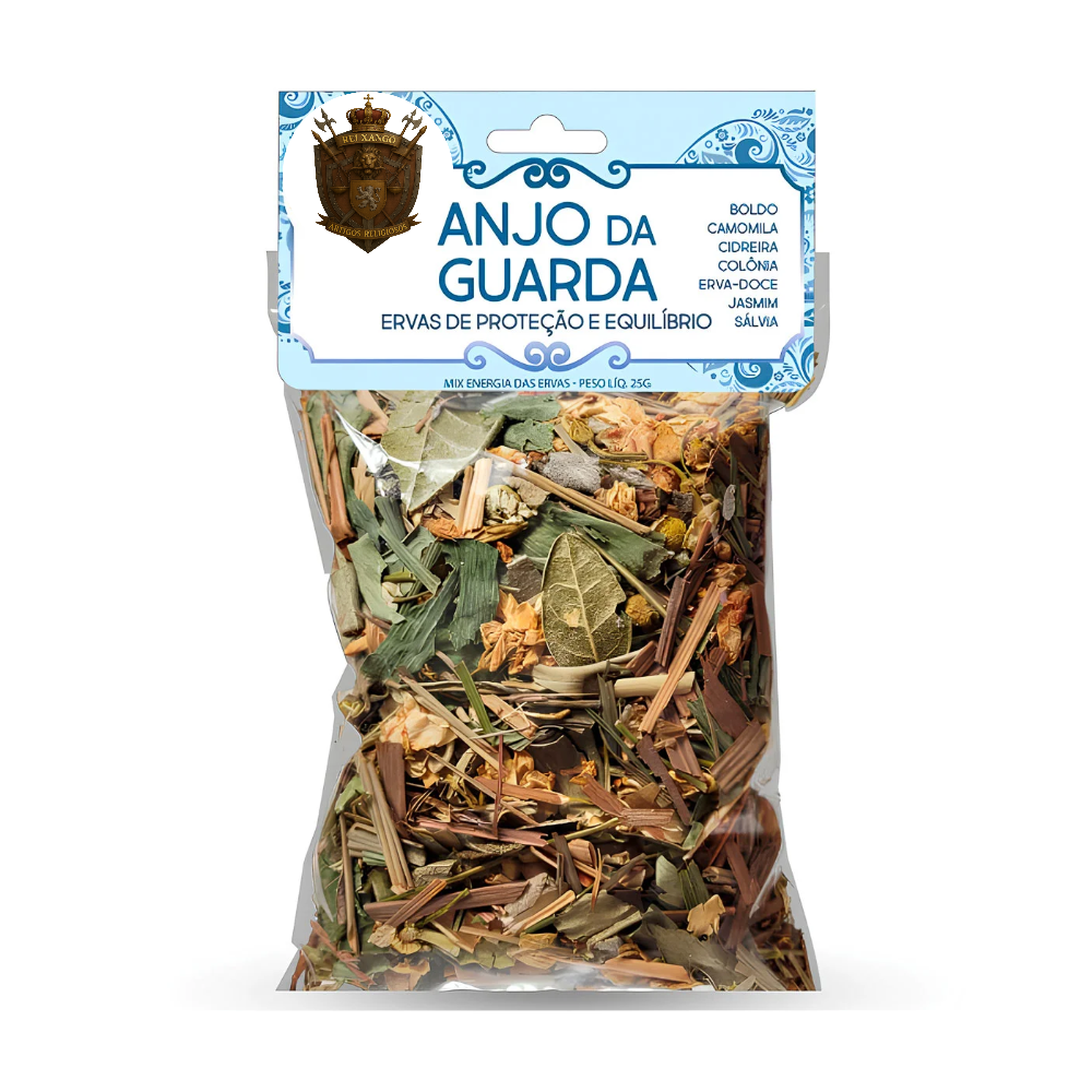 Banho Erva Seca Premium 25G Anjo Da Guarda