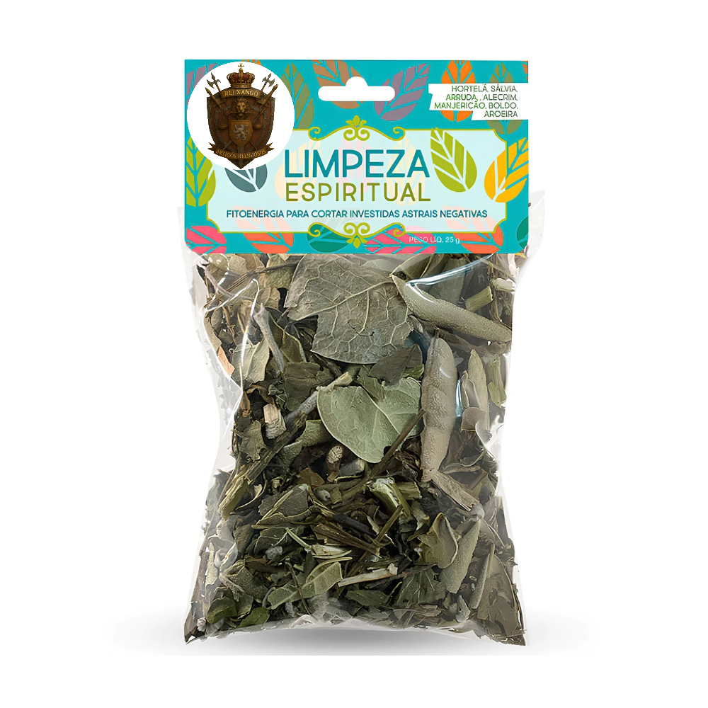 Banho Erva Seca Premium 25G Limpeza Espiritual