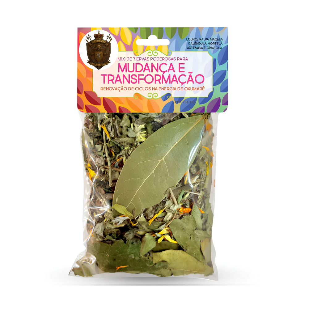 Banho Erva Seca Premium 25G Mudança E Transformação