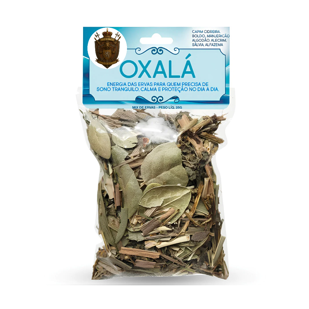 Banho Erva Seca Premium 25G Oxalá