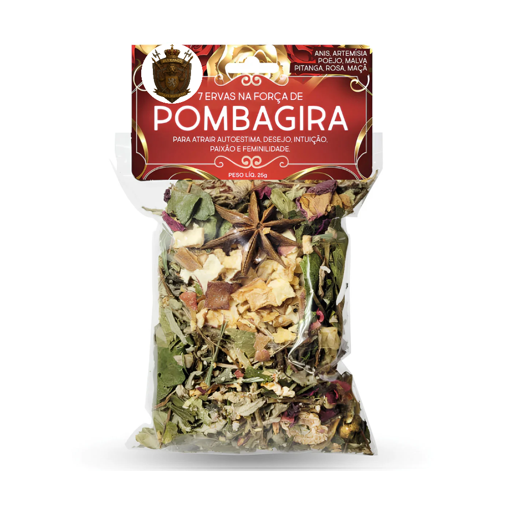 Banho Erva Seca Premium 25G Pombagira
