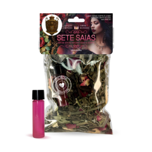 Banho Erva Seca Premium 25G Pombagira Sete 7 Saias