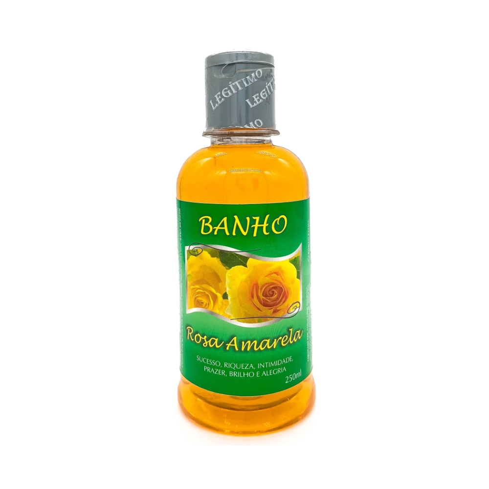 Banho Líquido 250ML Rosa Amarela