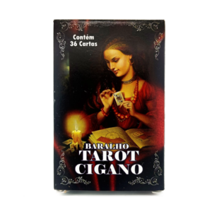Baralho Tarot Cigano Com 36 Cartas + Manual
