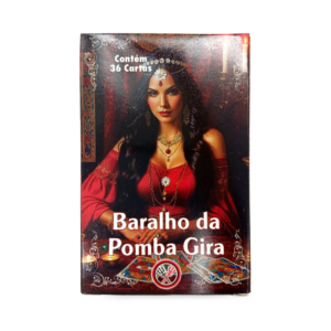Baralho Tarot Da Pomba Gira Com 36 Cartas + Manual