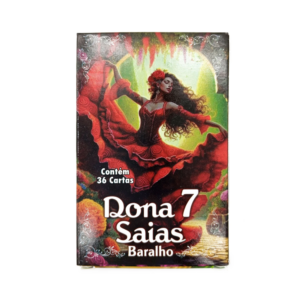 Baralho Tarot Dona Sete Saias Com 36 Cartas + Manual