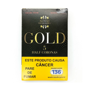 Charuto Alonso Menendez Gold Caixa Preta 5Un Tradicional