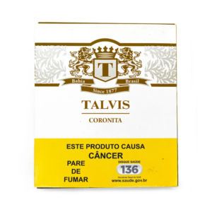 Charuto Curto Pequeno Talvis Coronita Caixa 10Un Chocolate