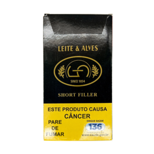 Charuto Leite & Alves Sf Black Tradicional Caixa 5Un
