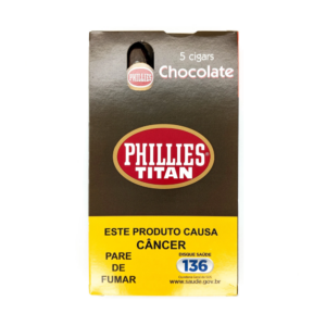 Charuto Phillies Titan Caixa 5Un Chocolate