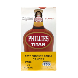 Charuto Phillies Titan Caixa 5Un Whisk