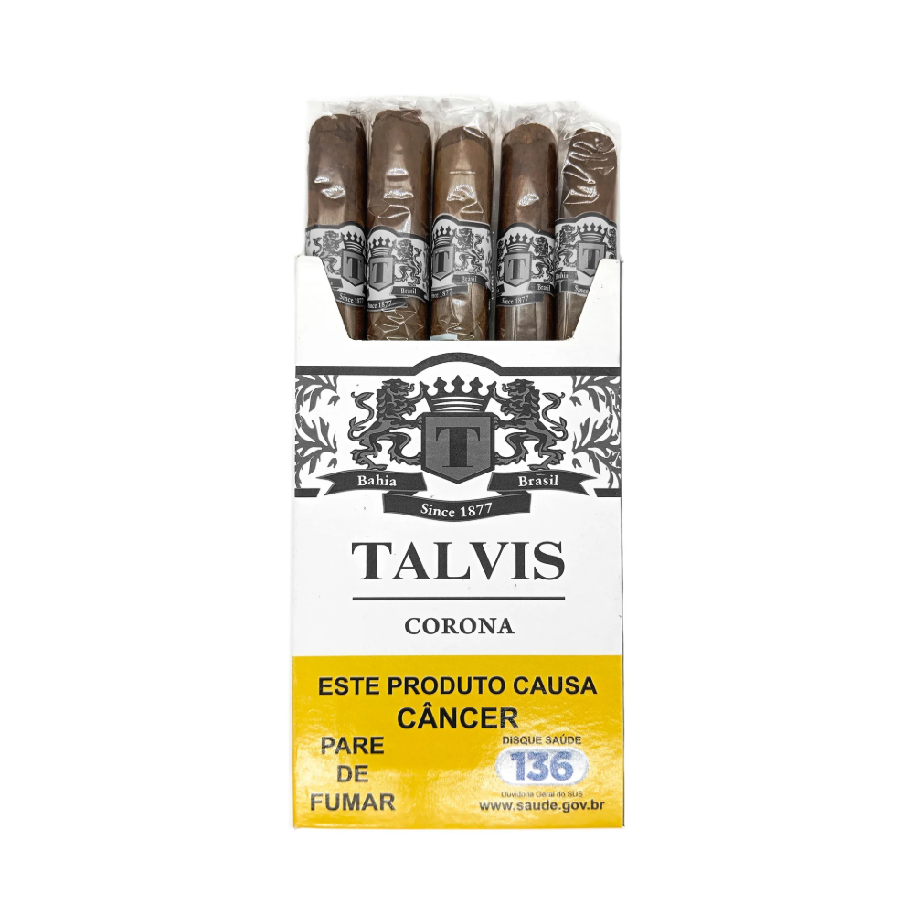 Charuto Talvis Corona Caixa 5Un Tradicional - Imagem 2