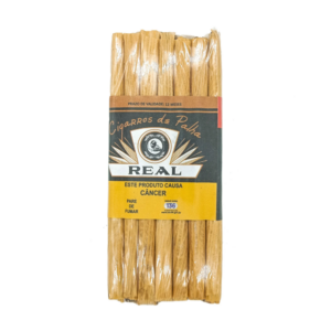 Cigarro De Palha Real Palheiro 10Cm Pacote Maço 20Un