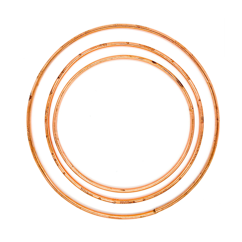 Conjunto Jogo De Ibo Cobre Kit 3 Idé Para Pescoço