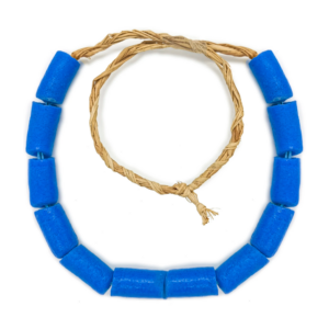 Guia Africana Colar Monjolo De Coral Natural Azulão