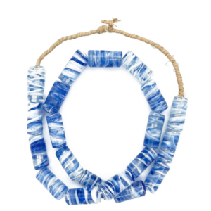 Guia Monjolo Em Firmas De Murano Candomblé Azul M2