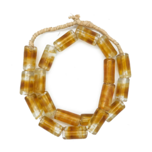Guia Monjolo Em Firmas De Murano Candomblé Incolor/Dourado M2