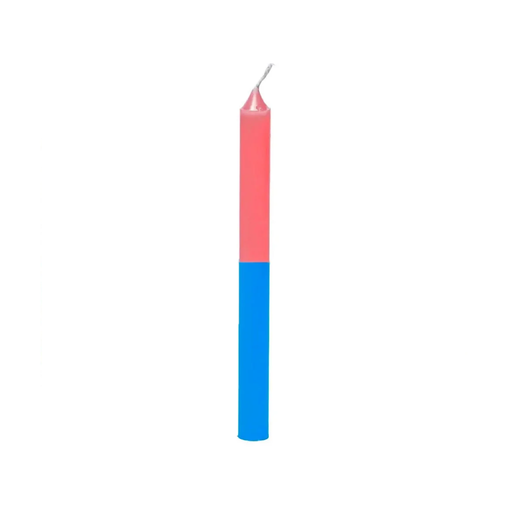 KIT 28 Velas Palito De Parafina 1Kg Rosa/Azul - Imagem 2