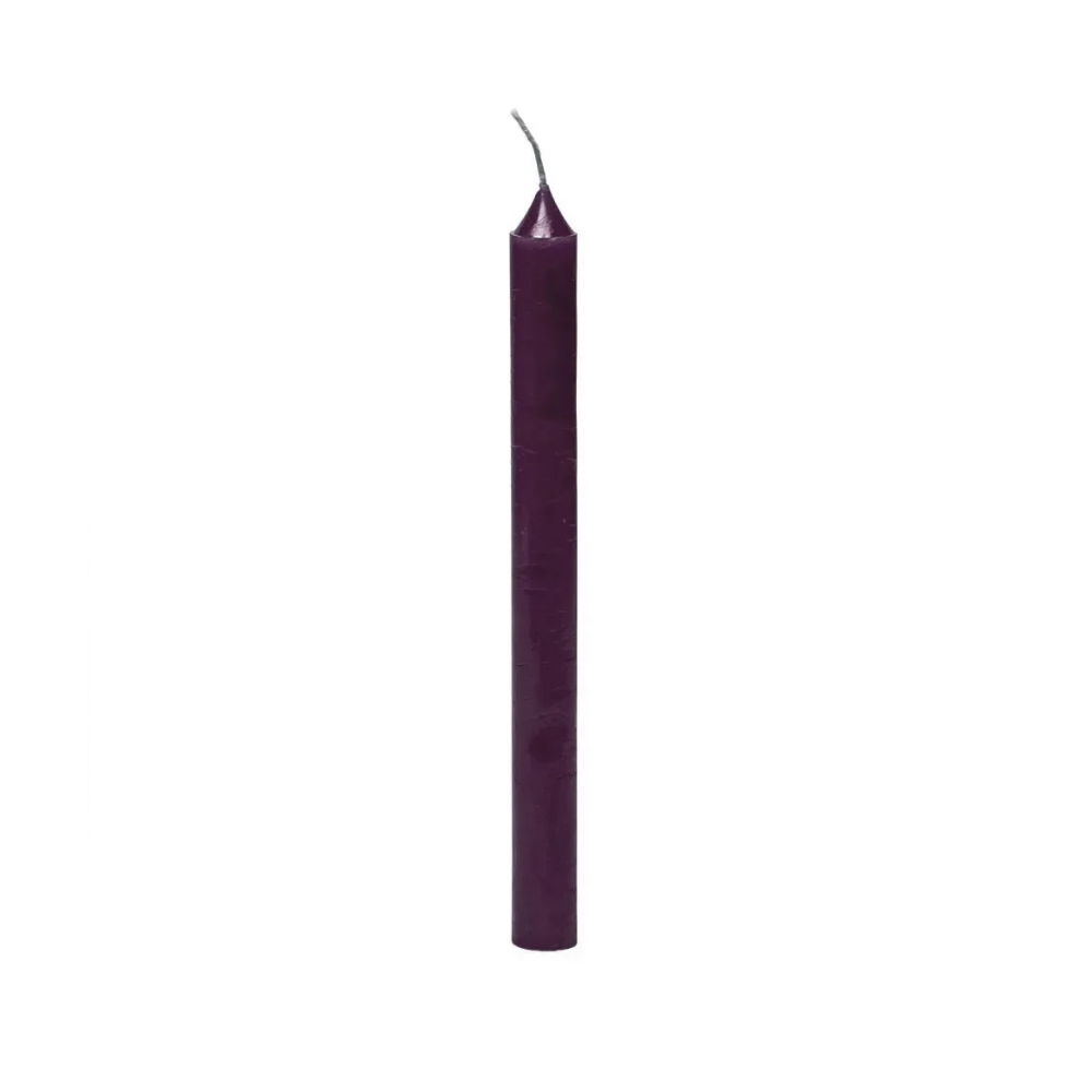 KIT 28 Velas Palito De Parafina 1Kg Roxo - Imagem 2
