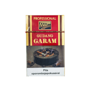 Maço Cigarro Gudang Garam Professional Pita Cravo Tradicional 10Un