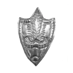 Mini Escudo Prata Para Assentamento De Orixa