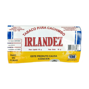 Tabaco Fumo Irlandez Para Cachimbo 45G Neutro