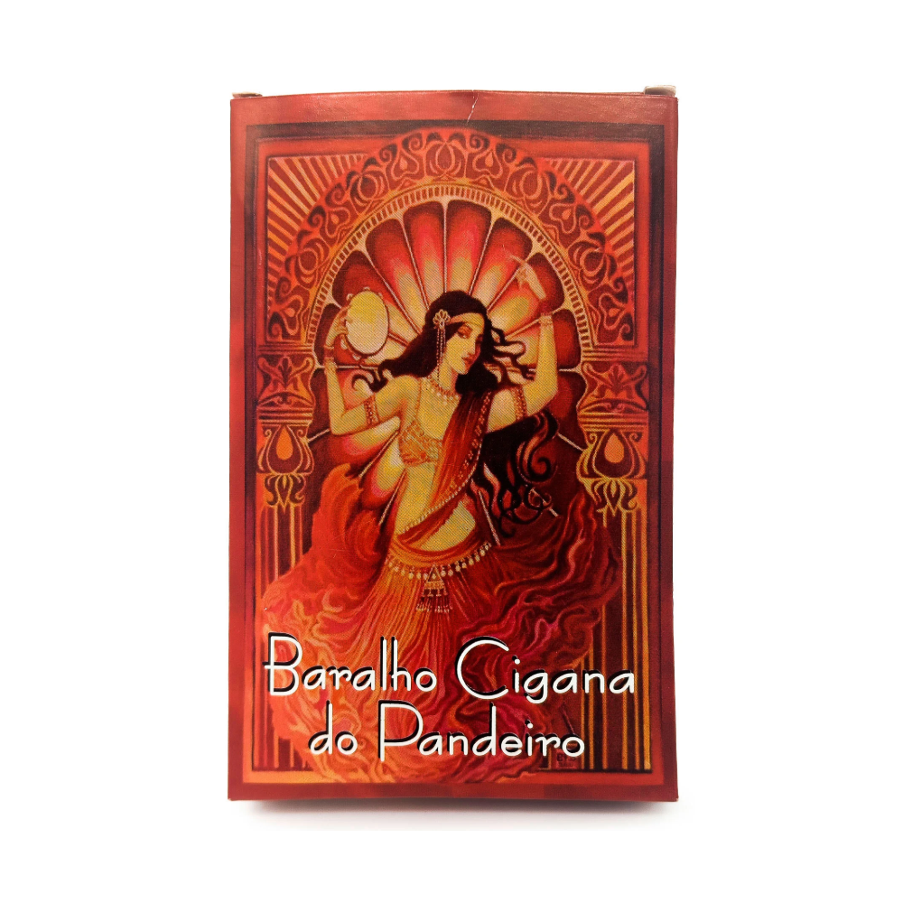 Tarot Baralho Cigana Do Pandeiro Com 36 Cartas + Manual