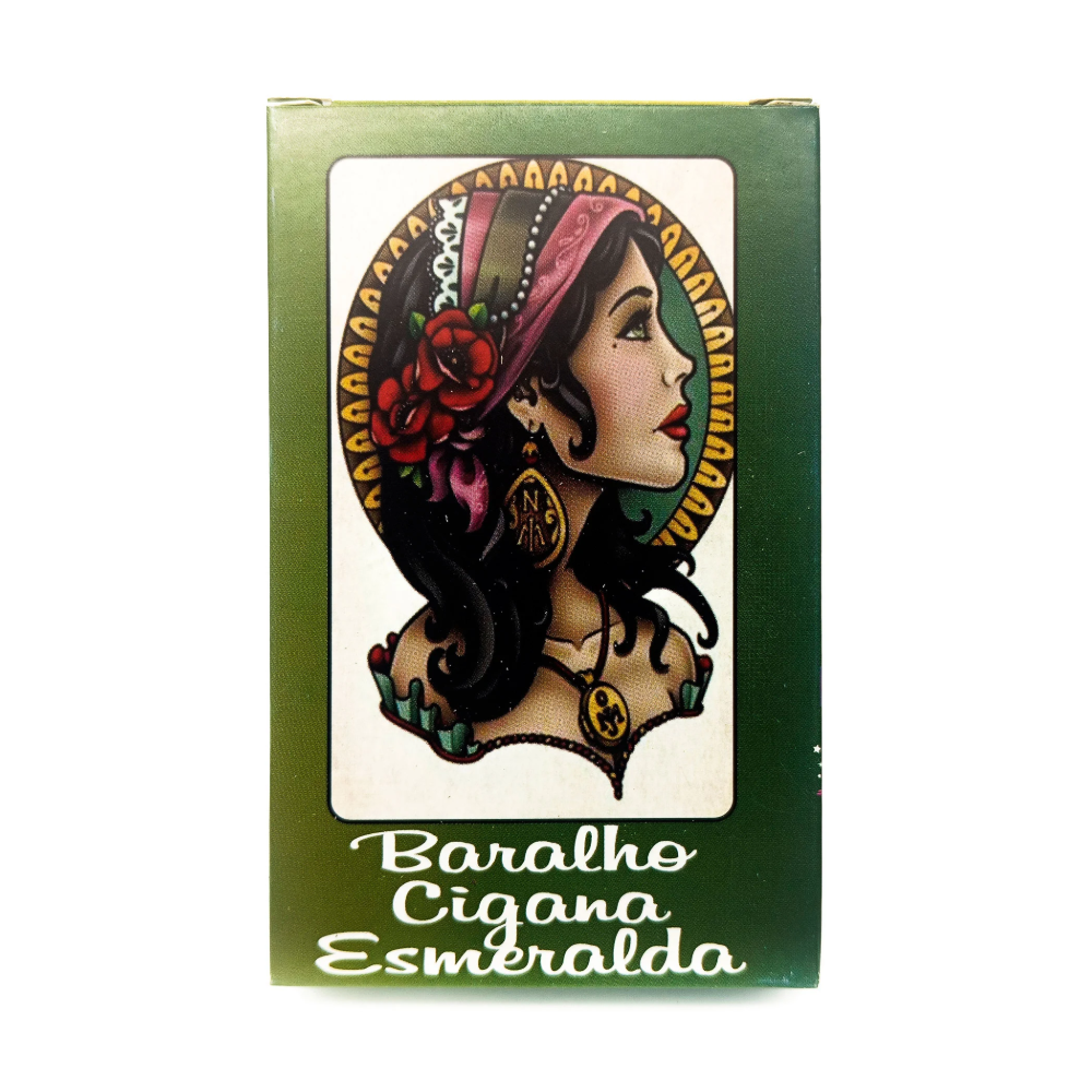 Tarot Baralho Da Cigana Esmeralda Com 36 Cartas + Manual