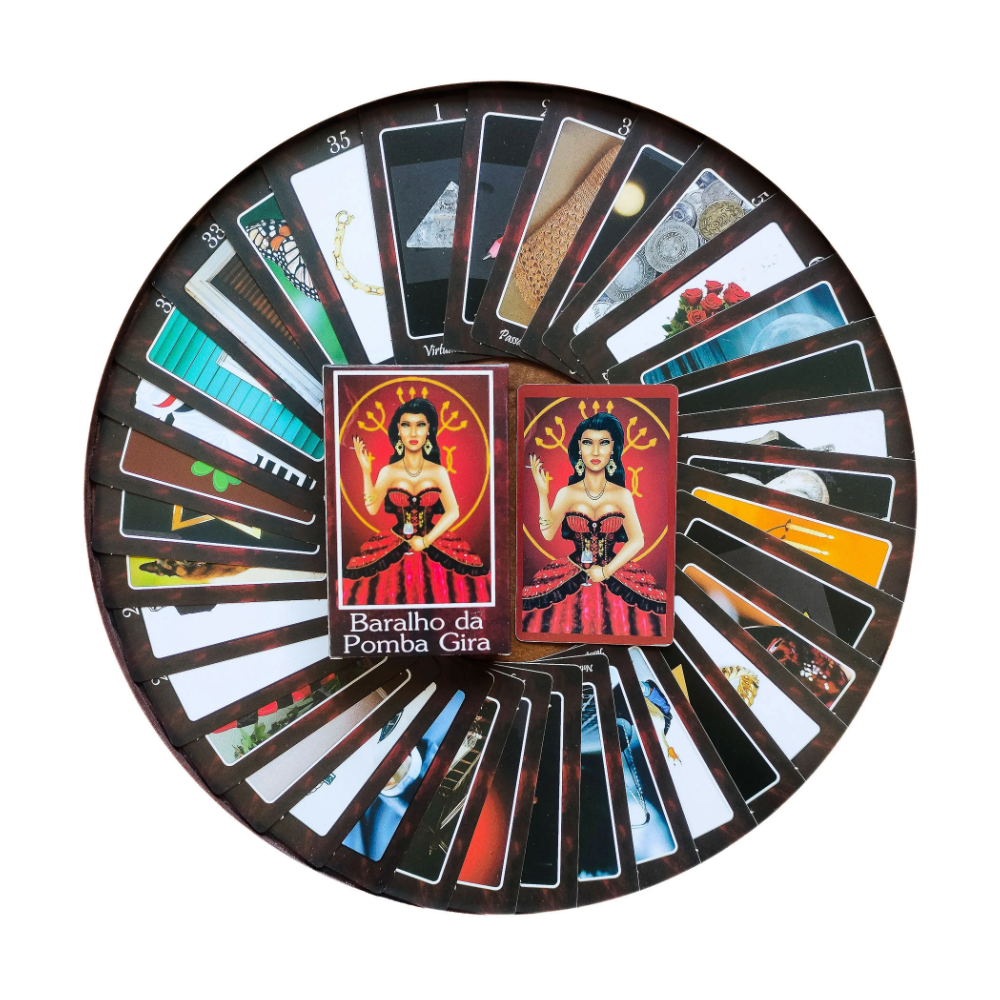 Tarot Baralho Da Pombagira Com 36 Cartas + Manual - Imagem 2
