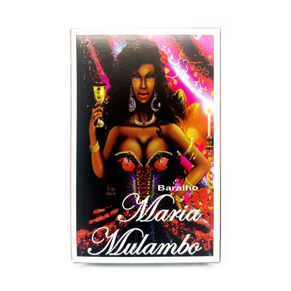 Tarot Baralho Maria Mulambo Com 36 Cartas + Manual