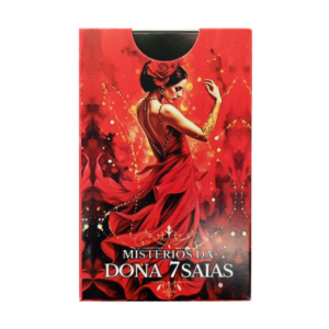 Tarot Baralho Mistérios da Dona Sete 7 Saias 36 Cartas Explicativas