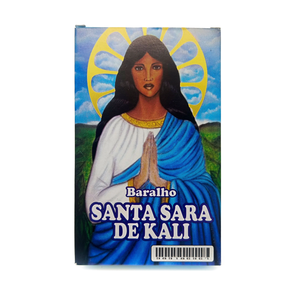 Baralho Tarot Santa Sarah Khali Com 36 Cartas + Manual