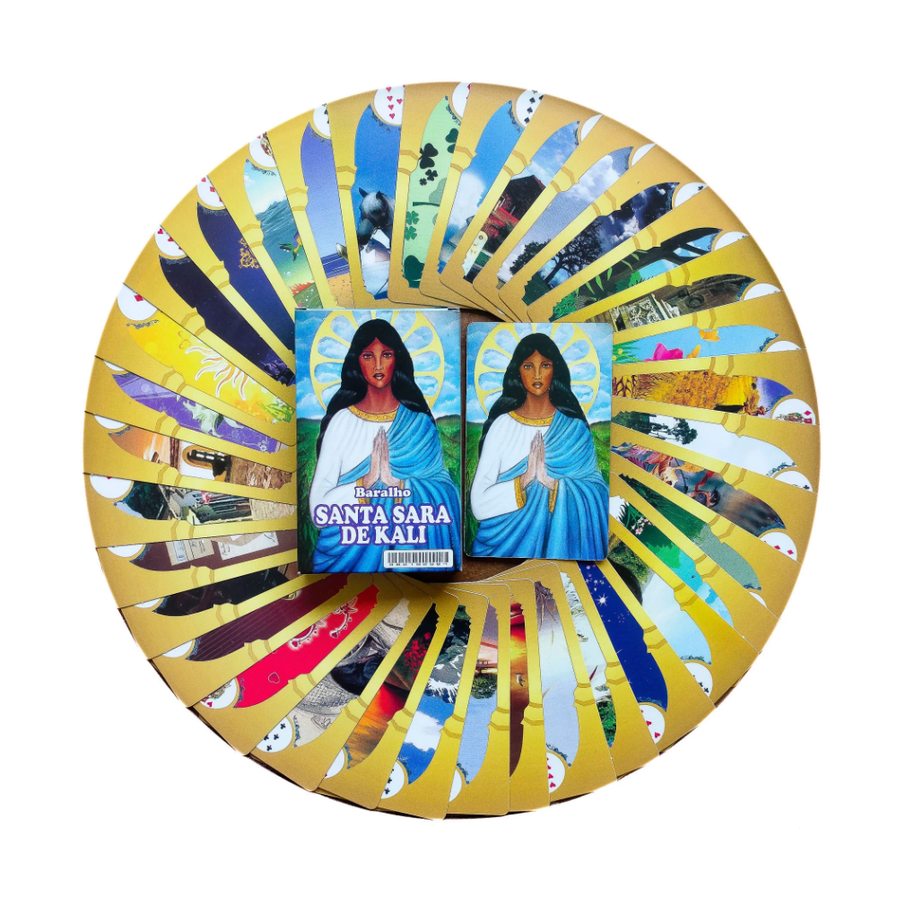 Baralho Tarot Santa Sarah Khali Com 36 Cartas + Manual - Imagem 2