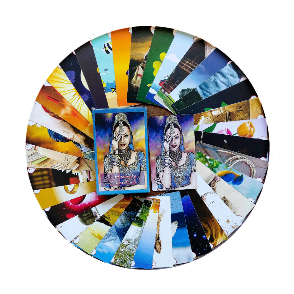 Tarot Cartomante Zaira Kali Com 36 Cartas + Manual - Imagem 2