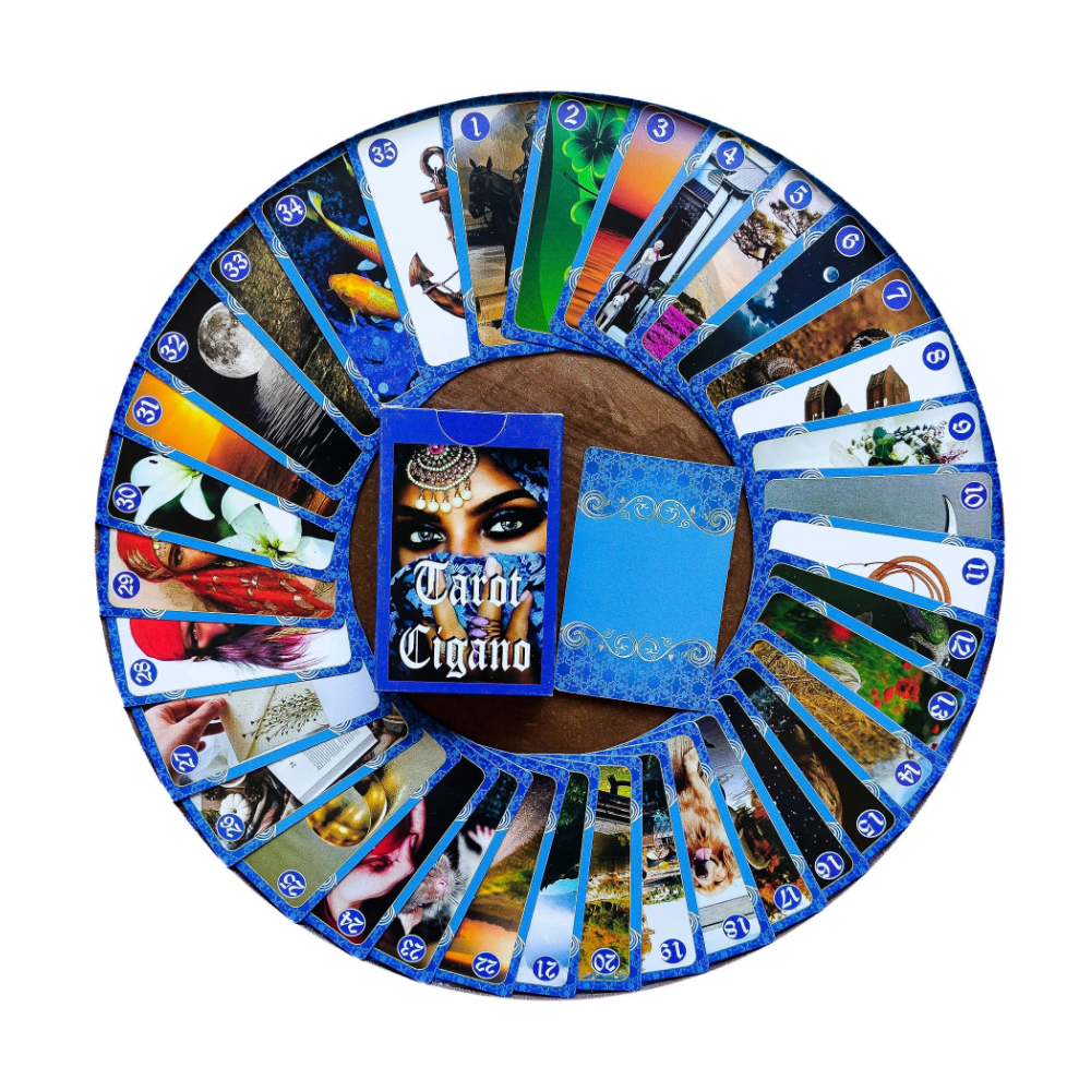 Tarot Cigano Com 36 Cartas + Manual - Imagem 2