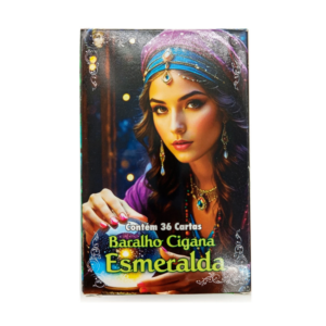 Tarot Da Cigana Esmeralda Com 36 Cartas + Manual